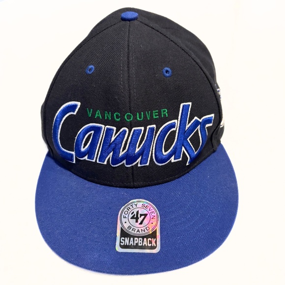 Vancouver Canucks ’47 Brand Snapback Hat - Picture 2 of 5